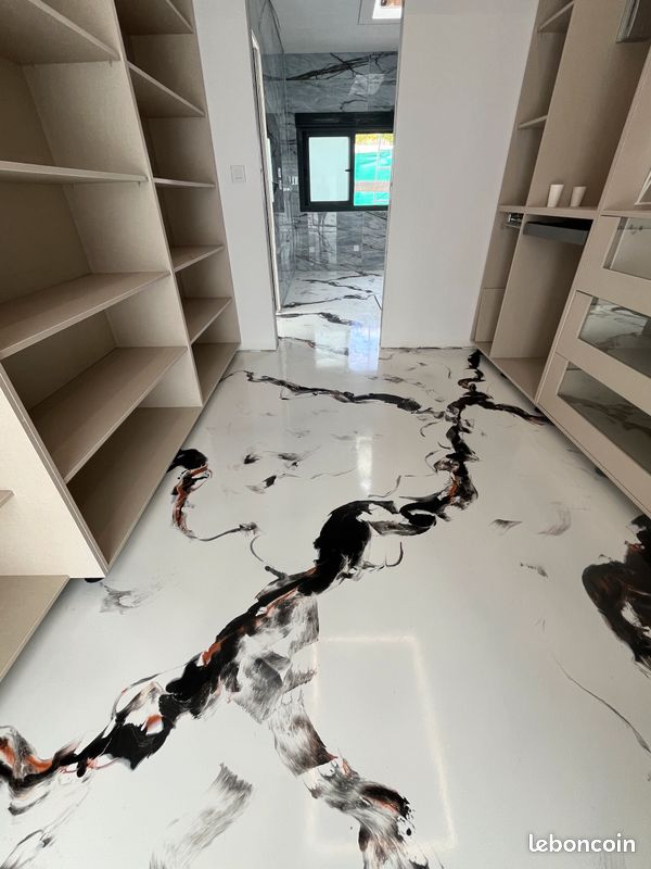 Sol en résine pour maison